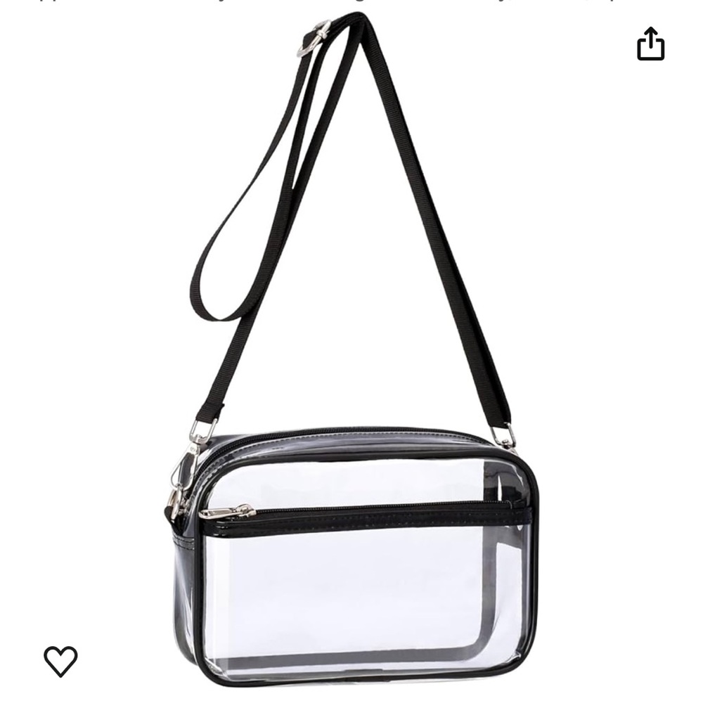 Clear stadium bag